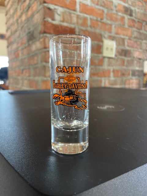 Cajun shot glass