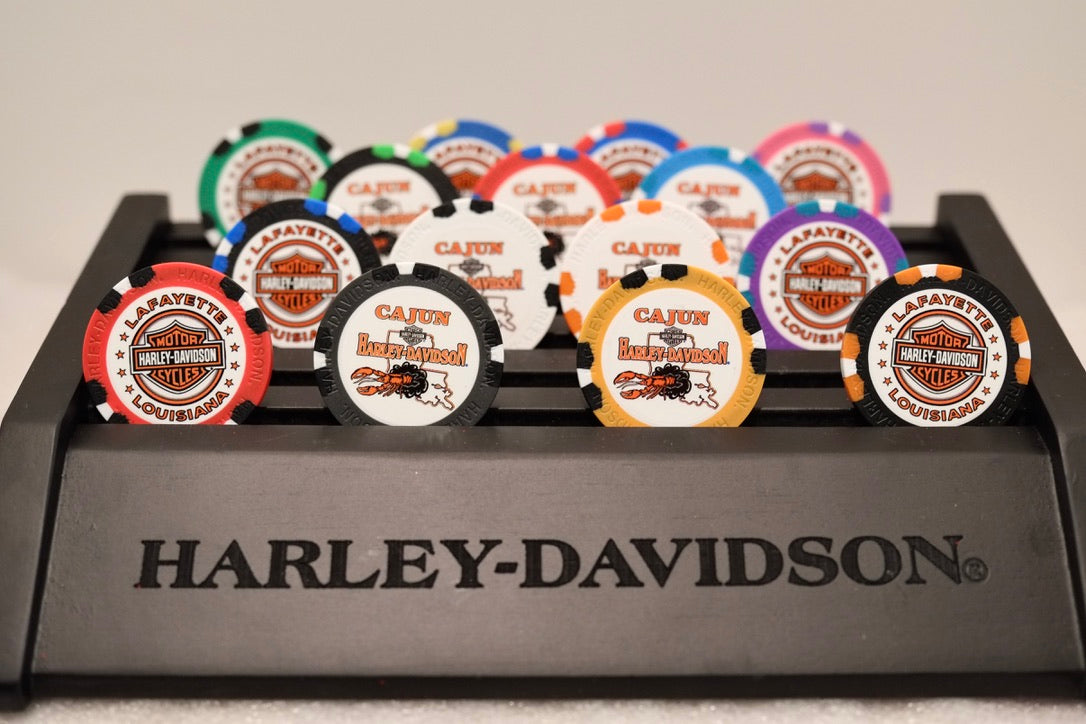 Cajun Harley-Davidson Poker Chip(new)