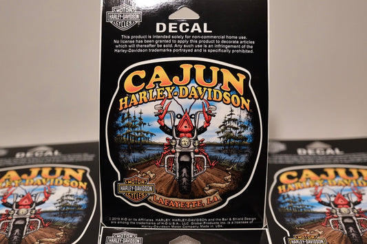 Cajun Harley-Davidson Crawfish Decal